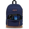 image:imageJanSport Right Pack Backpack  Durable Daypack with Padded 15 Laptop Sleeve Spacious Main Compartment amp Integrated Water Bottle Pocket  Moon FlowerNavy