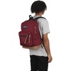 image:imageJanSport Right Pack Backpack  Durable Daypack with Padded 15 Laptop Sleeve Spacious Main Compartment amp Integrated Water Bottle Pocket  Moon FlowerRusset Red