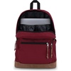 image:imageJanSport Right Pack Backpack  Durable Daypack with Padded 15 Laptop Sleeve Spacious Main Compartment amp Integrated Water Bottle Pocket  Moon FlowerRusset Red