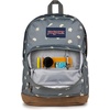 image:imageJanSport Right Pack Backpack  Durable Daypack with Padded 15 Laptop Sleeve Spacious Main Compartment amp Integrated Water Bottle Pocket  Moon FlowerShell Yes Grey