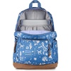 image:imageJanSport Right Pack Backpack  Durable Daypack with Padded 15 Laptop Sleeve Spacious Main Compartment amp Integrated Water Bottle Pocket  Moon FlowerYeehaw and Horses Elemental BlueCream
