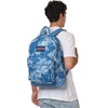 image:imageJanSport Right Pack Expressions Backpack  Main Compartment 15inch Padded Laptop Compartment Side Water Bottle Pocket Utility Pocket with Zippered Rain Flap Denim Wash BlackDenim Wash Blue