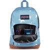 image:imageJanSport Right Pack Expressions Backpack  Main Compartment 15inch Padded Laptop Compartment Side Water Bottle Pocket Utility Pocket with Zippered Rain Flap Denim Wash BlackDischarge Denim Star