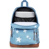 image:imageJanSport Right Pack Expressions Backpack  Main Compartment 15inch Padded Laptop Compartment Side Water Bottle Pocket Utility Pocket with Zippered Rain Flap Denim Wash BlackDischarge Denim Star