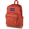 image:imageJanSport Right Pack Expressions Backpack  Main Compartment 15inch Padded Laptop Compartment Side Water Bottle Pocket Utility Pocket with Zippered Rain Flap Denim Wash BlackWestbound Embroidery Dune RedBrownTan