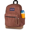 image:imageJanSport Right Pack Expressions Backpack  Main Compartment 15inch Padded Laptop Compartment Side Water Bottle Pocket Utility Pocket with Zippered Rain Flap Denim Wash BlackAged Canvas BrownLt BrnDk Brown