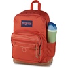 image:imageJanSport Right Pack Expressions Backpack  Main Compartment 15inch Padded Laptop Compartment Side Water Bottle Pocket Utility Pocket with Zippered Rain Flap Denim Wash BlackWestbound Embroidery Dune RedBrownTan