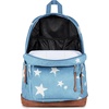 image:imageJanSport Right Pack Expressions Backpack  Main Compartment 15inch Padded Laptop Compartment Side Water Bottle Pocket Utility Pocket with Zippered Rain Flap Denim Wash BlackDischarge Denim Star