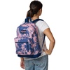image:imageJanSport Right Pack Expressions Backpack  Main Compartment 15inch Padded Laptop Compartment Side Water Bottle Pocket Utility Pocket with Zippered Rain Flap Denim Wash BlackDenim Wash Mauve