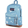 image:imageJanSport Right Pack Expressions Backpack  Main Compartment 15inch Padded Laptop Compartment Side Water Bottle Pocket Utility Pocket with Zippered Rain Flap Denim Wash BlackDischarge Denim Star