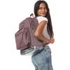 image:imageJanSport Right Pack Expressions Backpack  Main Compartment 15inch Padded Laptop Compartment Side Water Bottle Pocket Utility Pocket with Zippered Rain Flap Denim Wash BlackBog Glam Suede Mahogany HazeBrnPink