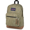 image:imageJanSport Right Pack Expressions Backpack  Main Compartment 15inch Padded Laptop Compartment Side Water Bottle Pocket Utility Pocket with Zippered Rain Flap Denim Wash BlackAged Canvas GreenLt GreenBrown