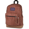 image:imageJanSport Right Pack Expressions Backpack  Main Compartment 15inch Padded Laptop Compartment Side Water Bottle Pocket Utility Pocket with Zippered Rain Flap Denim Wash BlackAged Canvas BrownLt BrnDk Brown