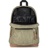 image:imageJanSport Right Pack Expressions Backpack  Main Compartment 15inch Padded Laptop Compartment Side Water Bottle Pocket Utility Pocket with Zippered Rain Flap Denim Wash BlackAged Canvas GreenLt GreenBrown