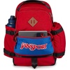 image:imageJanSport Seattle Pack  Durable Backpack with Main Compartment Dual Water Bottle Pockets Lined Laptop Sleeve BlackRed Tape