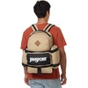 image:imageJanSport Seattle Pack  Durable Backpack with Main Compartment Dual Water Bottle Pockets Lined Laptop Sleeve BlackTravertine