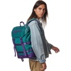 image:imageJanSport Skip Pack Backpack  28L Capacity Fits 135 Laptop Large Main Compartment Side Water Bottle Pocket  Ideal for Work amp Travel Red TapeEmerald Pool