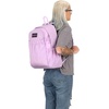image:imageJanSport Slouch Pack  Fully Padded Back Panel  Comfortable and Ideal Storage  Pastel LilacPastel Lilac