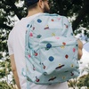 image:imageJanSport SuperBreak One Backpack  Durable Lightweight Bag with 1 Main Compartment Front Utility Pocket with Builtin Organizer Premium Backpack Cyberspace GalaxyPixel Party