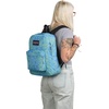 image:imageJanSport SuperBreak One Backpack  Durable Lightweight Bookbag with 1 Main Compartment Front Utility Pocket with Builtin Organizer  Premium Backpack Faded Floral Fresh MintBaby Blossom Blue
