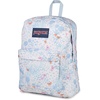 image:imageJanSport SuperBreak One Backpack  Durable Lightweight Bookbag with 1 Main Compartment Front Utility Pocket with Builtin Organizer  Premium Backpack Faded Floral Fresh MintFluttering Fields