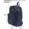 image:imageJanSport SuperBreak One Backpack  Durable Lightweight Bookbag with 1 Main Compartment Front Utility Pocket with Builtin Organizer  Premium Backpack Faded Floral Fresh MintNavy