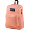 image:imageJanSport SuperBreak Plus Backpack with Padded 15inch Laptop Sleeve and Integrated Bottle Pocket  Spacious and Durable Daypack for Work and Travel  Peach Bum
