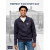 image:imageJanSport Unisex Adult NCAA Officially Licensed Rival Long Sleeve StandUp Collar Quarter Zip SweatshirtConnecticut Huskies