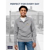 image:imageJanSport Unisex Adult NCAA Officially Licensed Rival Long Sleeve StandUp Collar Quarter Zip SweatshirtIowa Hawkeyes