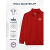image:imageJanSport Unisex Adult NCAA Officially Licensed Rival Long Sleeve StandUp Collar Quarter Zip SweatshirtNebraska Cornhuskers