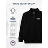image:imageJanSport Unisex Adult NCAA Officially Licensed Rival Long Sleeve StandUp Collar Quarter Zip SweatshirtPurdue Boilermakers