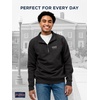 image:imageJanSport Unisex Adult NCAA Officially Licensed Rival Long Sleeve StandUp Collar Quarter Zip SweatshirtPurdue Boilermakers