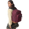 image:imageJansport JS0A2SDD7S1 Cool Student Laptop Backpack Coconut 15 inches  Ergonomic Straps Waterbottle Pocket Campus Weekender Travel RucksackCherry Lacquer