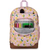 image:imageJansport JS0A2SDD7S1 Cool Student Laptop Backpack Coconut 15 inches  Ergonomic Straps Waterbottle Pocket Campus Weekender Travel RucksackLemonade Stand Pink