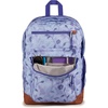 image:imageJansport JS0A2SDD7S1 Cool Student Laptop Backpack Coconut 15 inches  Ergonomic Straps Waterbottle Pocket Campus Weekender Travel RucksackLines  Vines