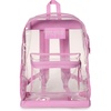 image:imageJanSport 255L Clear Pack  Large Transparent Mesh Bottom Clear  Stadium Class and Festival Approved with Water Bottle PocketUbe Dream