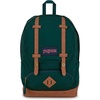 image:imageJanSport Cortlandt Laptop Backpack Deep Juniper 15 Laptop SleeveSynthetic Leather Shoulder Computer Bag with Large Compartment Padded Straps Rucksack for Men WomenDeep Juniper