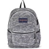 image:imageJanSport Eco Mesh Backpack Red Tape 17 x 125 x 6  Large SemiTransparent Bag for Adults with Laptop Sleeve Padded Back Panel Black8 Bit Camo
