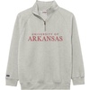image:imageJanSport NCAA Officially Licensed Rival Quarter Zip Sweatshirt Long Sleeve Unisex CottonPolyester Blend StandUp CollarArkansas Razorbacks