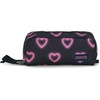 Happy Hearts Black