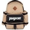 image:imageJanSport Seattle Pack  Durable Backpack with Main Compartment Dual Water Bottle Pockets Lined Laptop Sleeve BlackTravertine