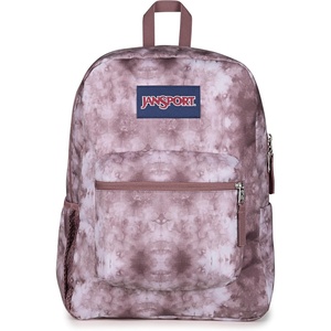 image:imageJanSport 26L Cross Town Backpack  12 inch Classic Daypack Red Hippie DaysIce Dye