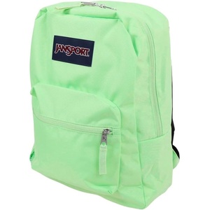image:imageJanSport 26L Cross Town Backpack  12 inch Classic Daypack Red Hippie DaysMint Chip