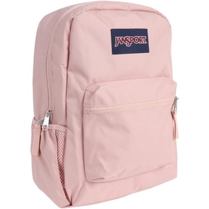 image:imageJanSport 26L Cross Town Backpack  12 inch Classic Daypack Red Hippie DaysMisty Rose