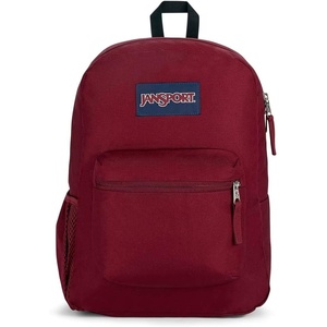 image:imageJanSport 26L Cross Town Backpack  12 inch Classic Daypack Red Hippie DaysRusset Red