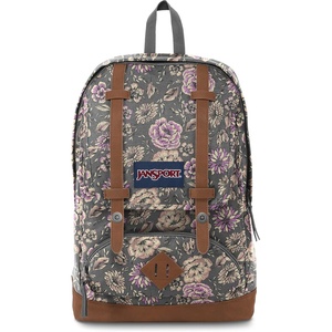 image:imageJanSport Cortlandt Laptop Backpack Deep Juniper 15 Laptop SleeveSynthetic Leather Shoulder Computer Bag with Large Compartment Padded Straps Rucksack for Men WomenBoho Floral Gra