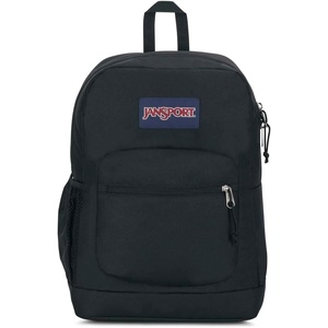 image:imageJanSport Cross Town Plus Backpack  Large Main Compartment Side Water Bottle Pocket 15Inch Padded Laptop Sleeve  Color Blocked  Mahogany HazeBlack