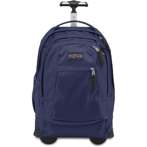 image:imageJanSport Driver 8 Rolling Backpack  Wheeled Travel Bag with 15Inch Laptop Sleeve One Size NavyNavy