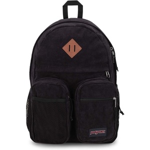 image:imageJanSport Granby Remix Backpack  Work Travel or Laptop Bookbag Travertine CorduroyBlack Corduroy
