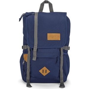 image:imageJanSport Hatchet Backpack  15inch Padded Laptop Compartment Dual Water Bottle Pockets Side Compression Straps NavyNavy